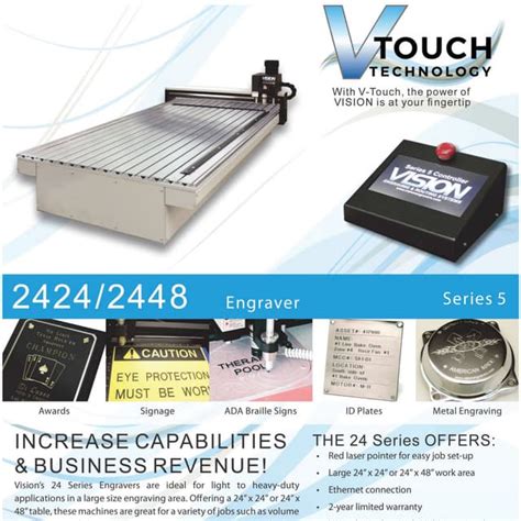 cnc machines vision 2424 engraver|vision engraver repair manual.